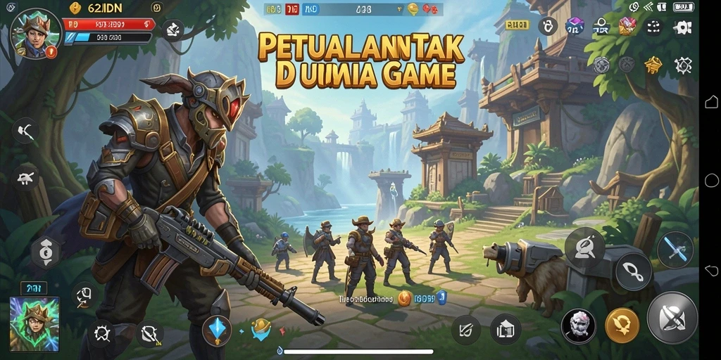 Gameplay menarik dengan berbagai tantangan petualangan.