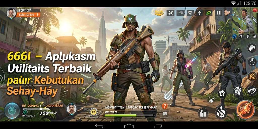 Screenshot utama 666I yang menampilkan antarmuka aplikasi Utility yang mudah digunakan.