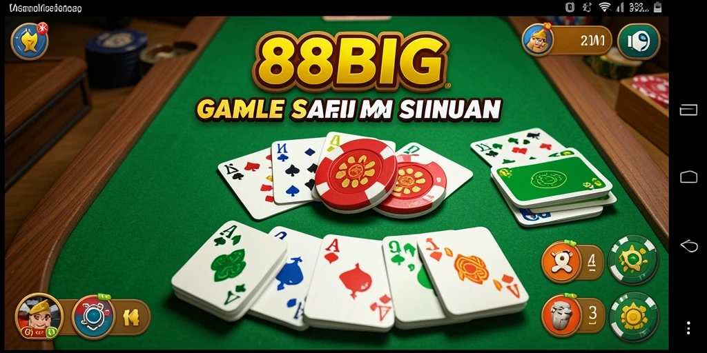 Screenshot gameplay seru di 88BIG dengan teman-teman.