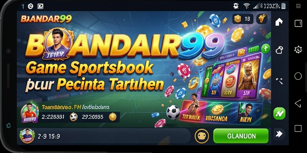 Tampilan menarik BANDAR99 saat pengguna memasang taruhan.