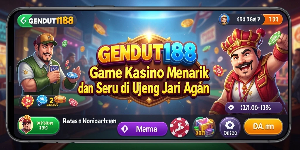 Tampilan menarik dari gameplay GENDUT188 yang memukau.