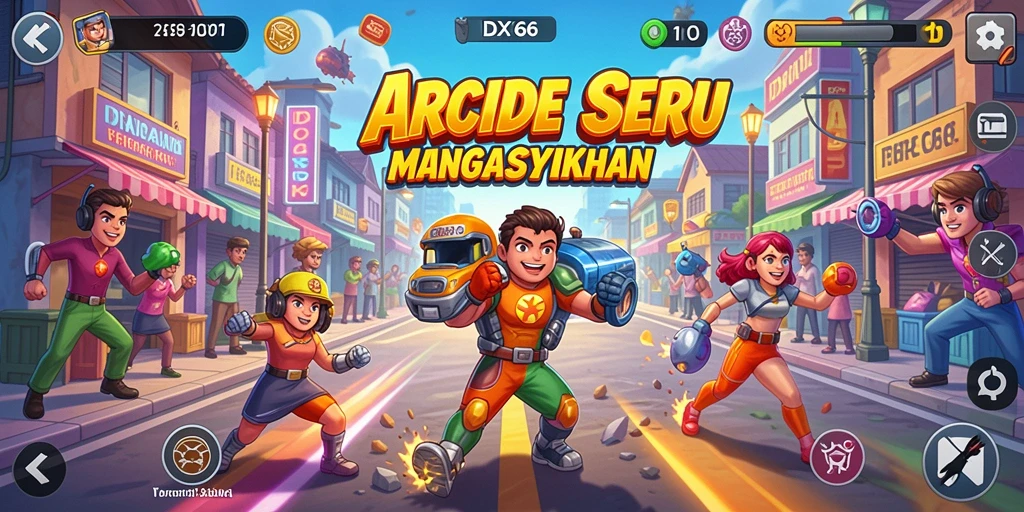 Tampilan gameplay IDX66 yang seru dan penuh aksi.