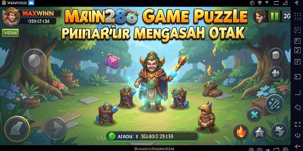 Gameplay menarik <strong>MAXWIN288</strong> dengan tantangan puzzle yang seru.