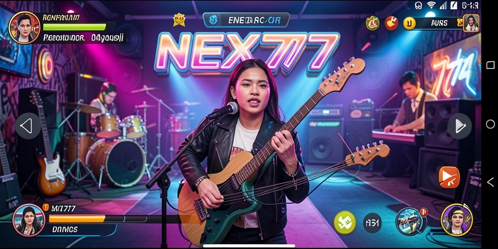Tampilan gameplay NEX777 yang menarik dan interaktif.